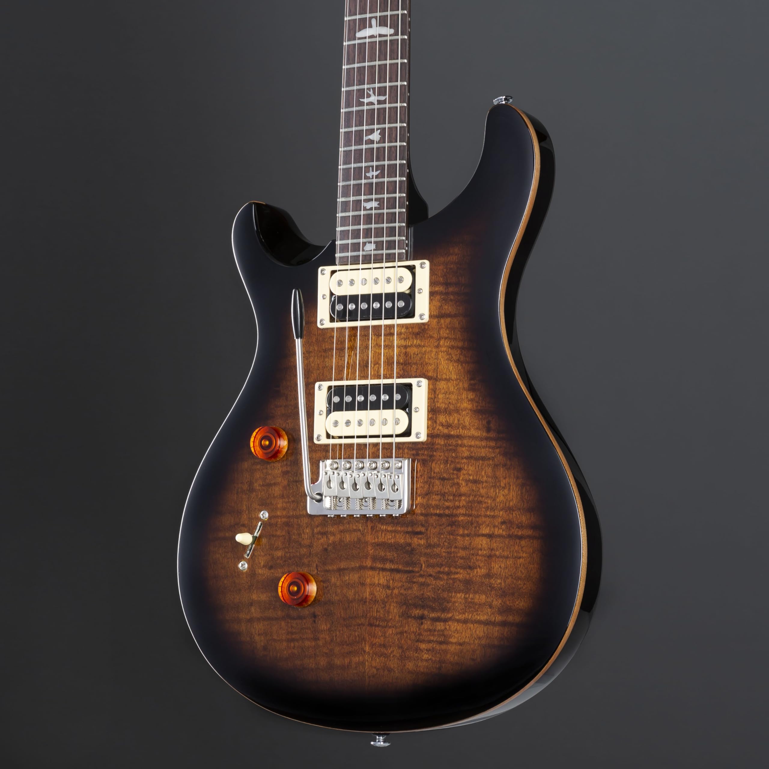 PRS SE Custom 24 Lefthand Black Gold Burst - Electric Guitar