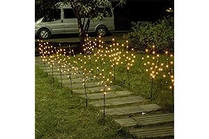 Vanthylit 30" Brown Lighted Twig Christmas Pathway Stakes.