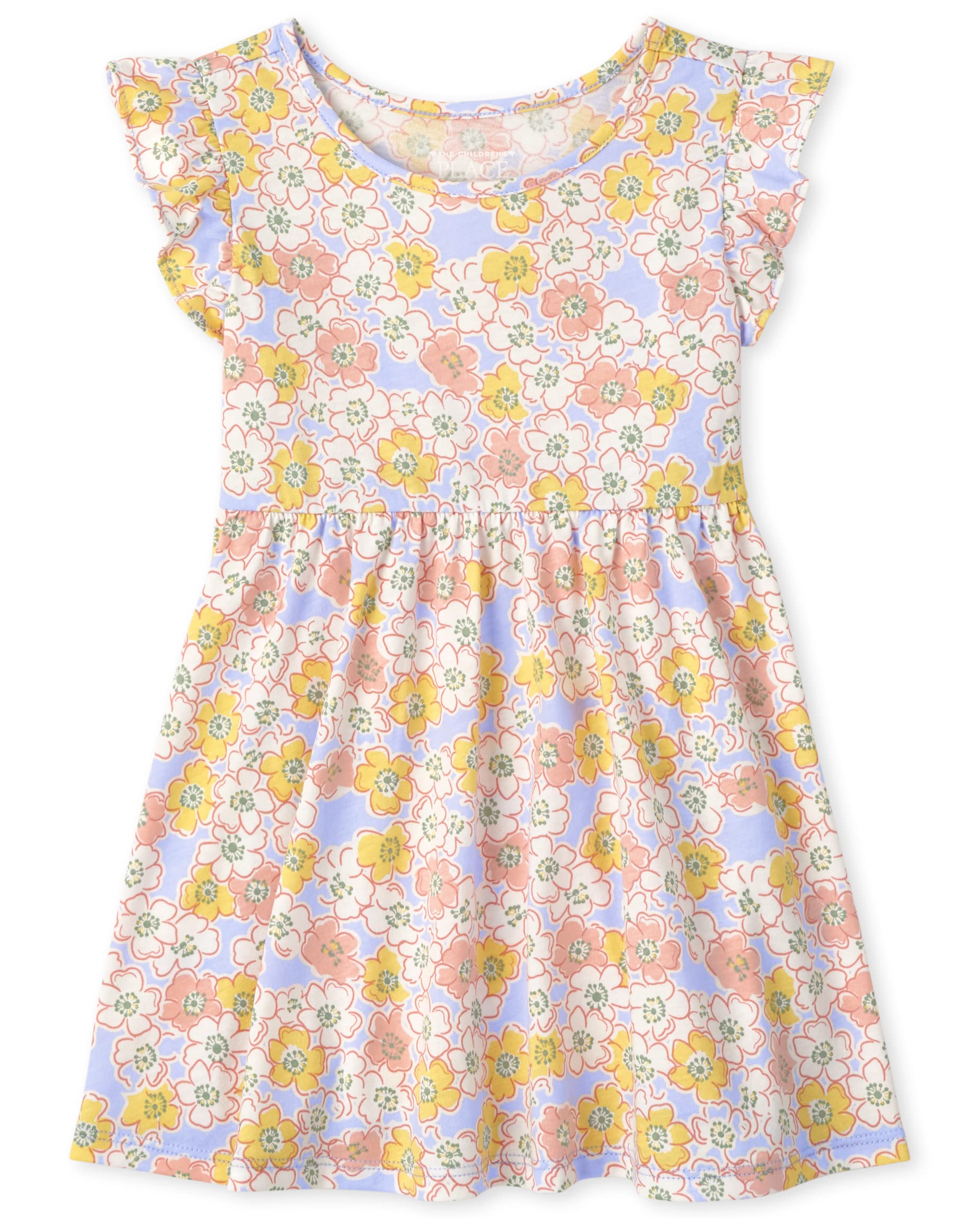 The Children's Placebaby-girls FLUTTER DRESS Casual Dress