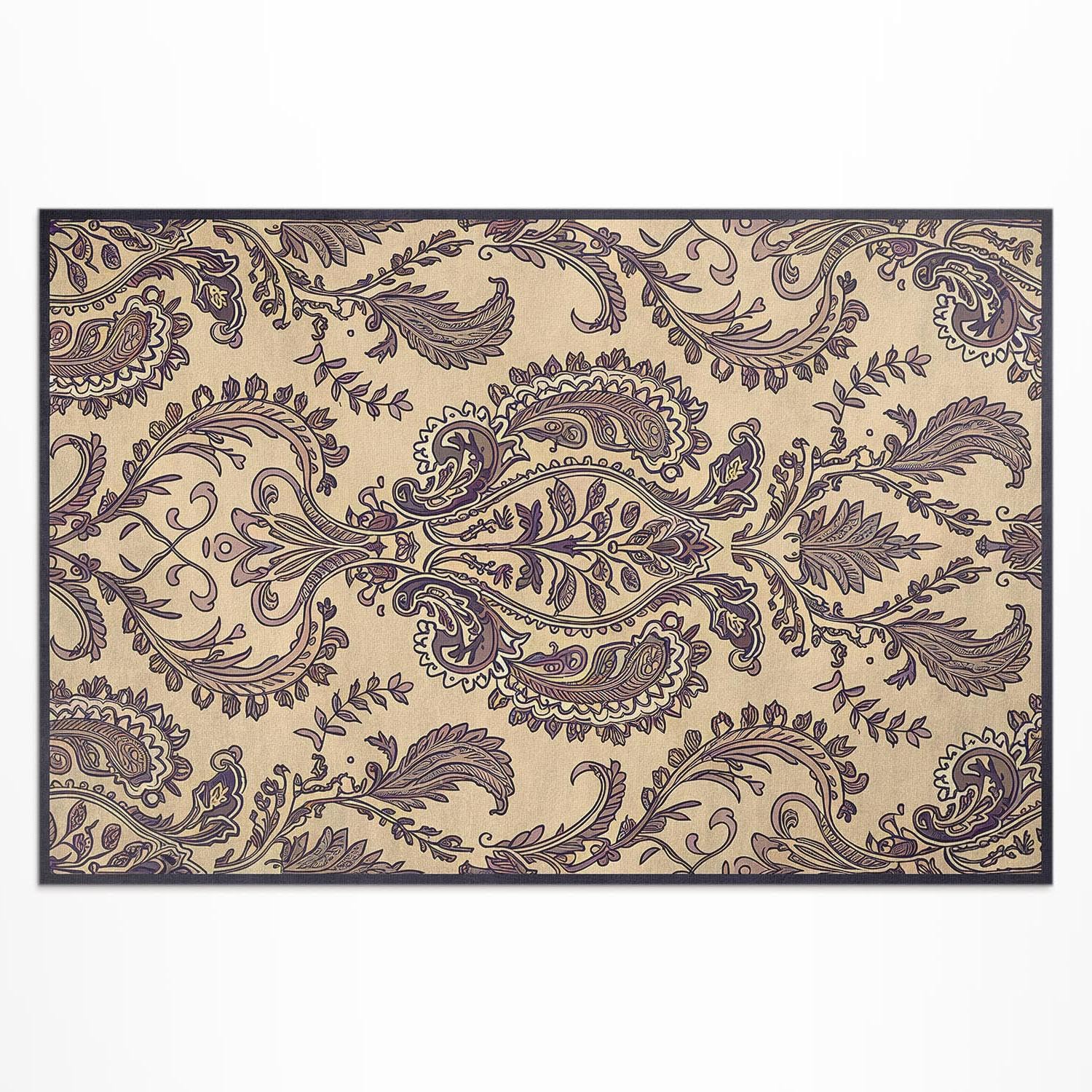 Tapis en vinyle imperméable et résistant à la décoloration pour balcon