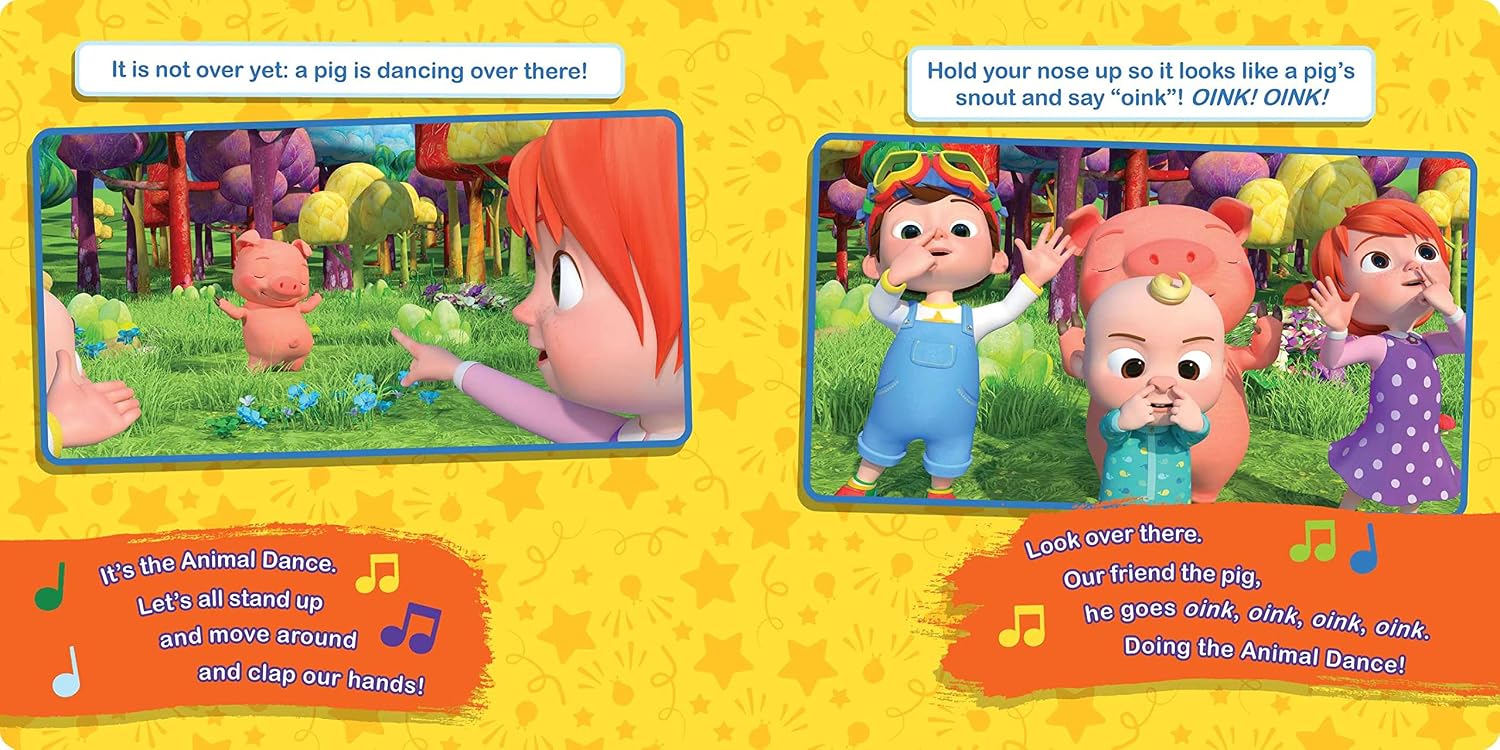 Animal Dance! (CoComelon)      Board book – Pop up, January 17, 2023