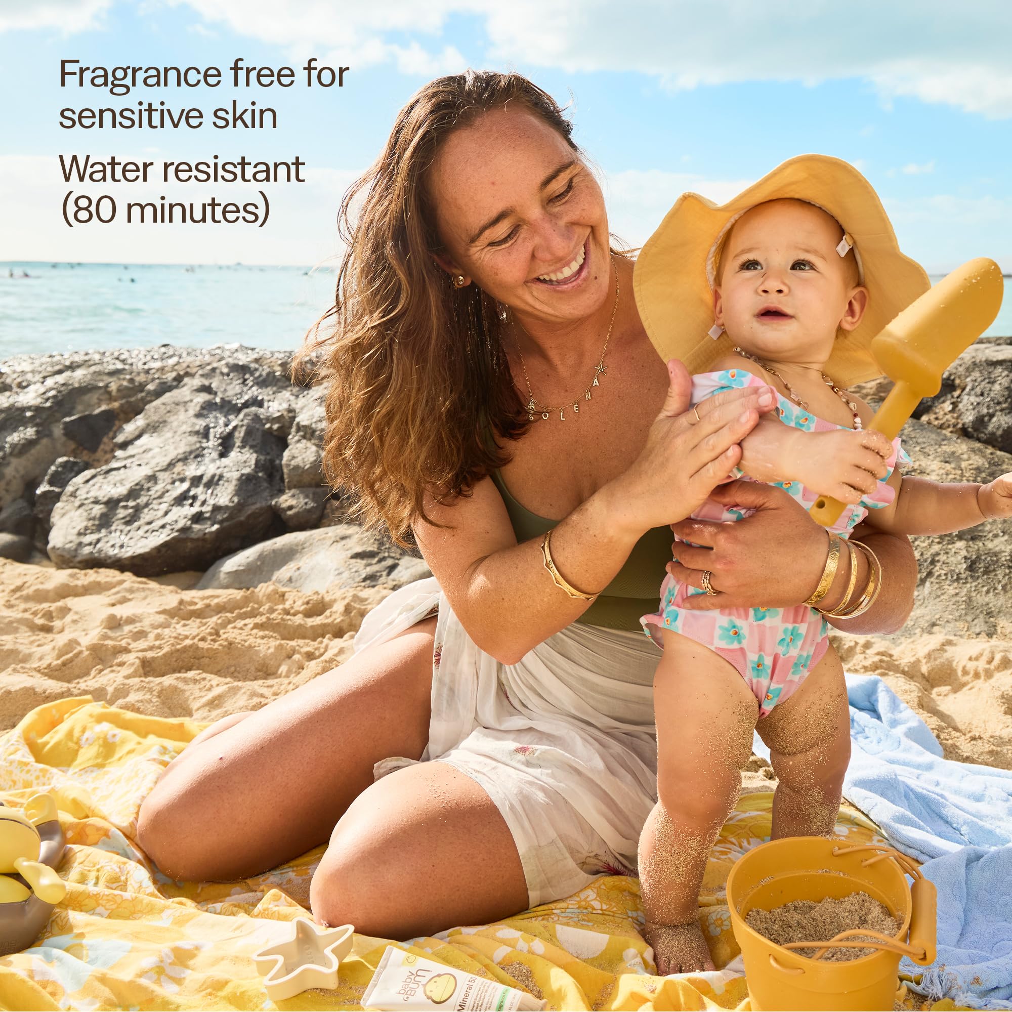 Baby Bum SPF 50 Mineral Sunscreen Lotion Fragrance Free – 3 oz