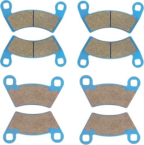 Pastillas de freno de cerámica delanteras y traseras 2202413 para Polaris Ranger 800 700 /SXS 500/1000 Diesel Crew, RZR-4 800 EPS 2012 Pastillas de