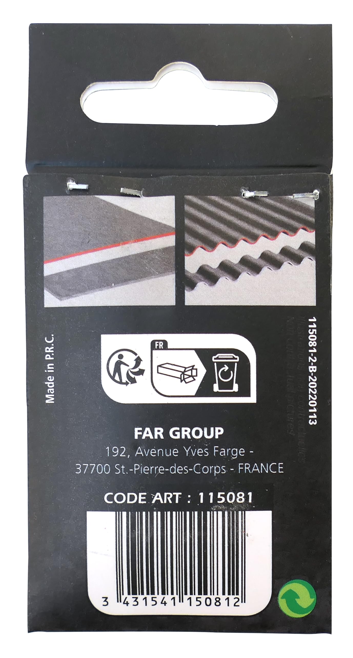 Fartools 2 Poinçons Pour Grignoteuse 115080