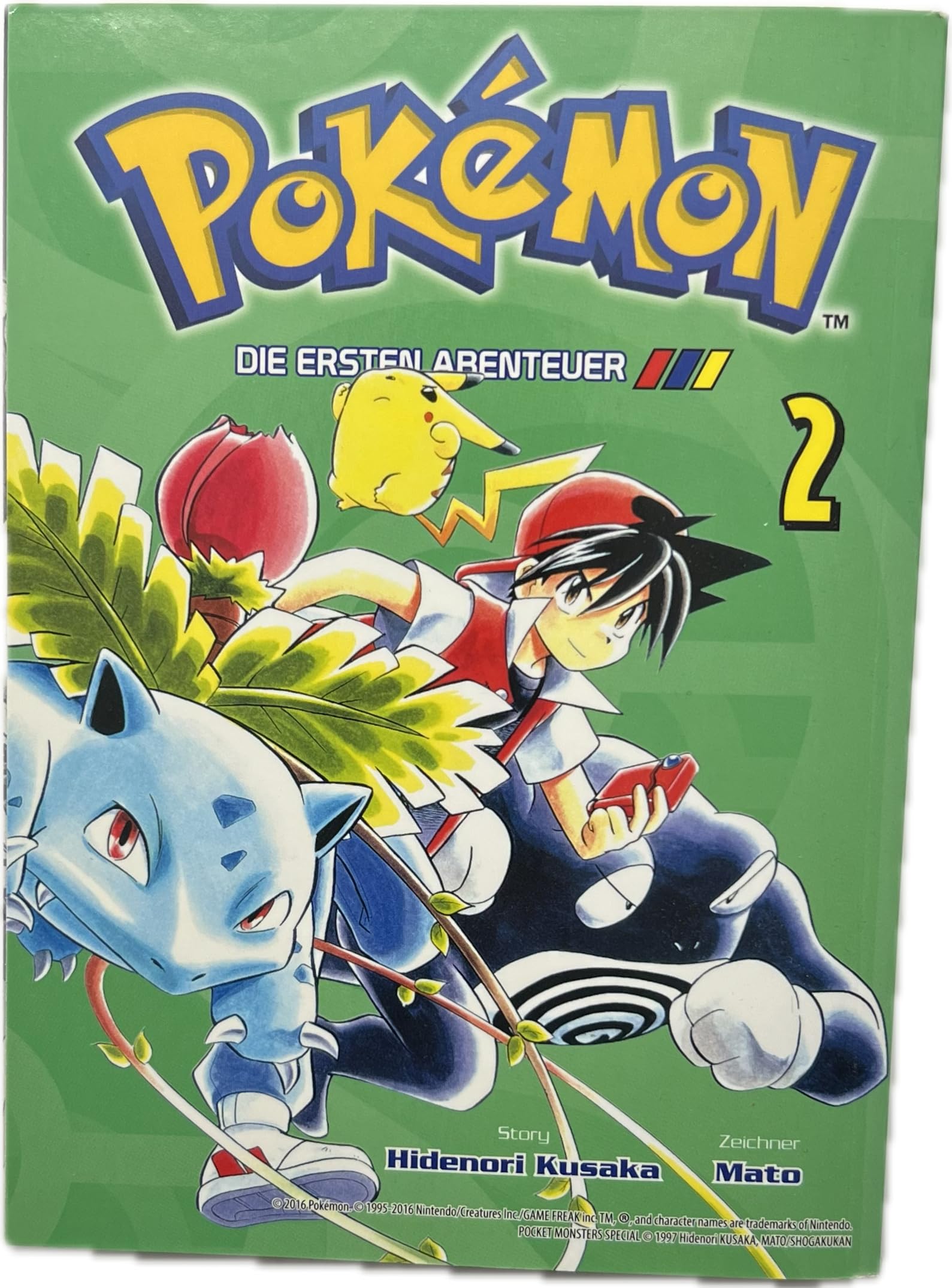 Panini Verlags Gmbh Rot/Grün/Blau Pokémon - Die Ersten Abenteuer 02: Bd. 2: Und