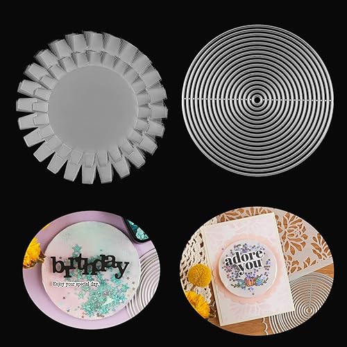 Miniatura 23 de Paquete de 20 fundas planas para coctelera para hacer tarjetas, 4.25 pulgadas, redondas, transparentes, planas, para coctelera de plástico Paquete