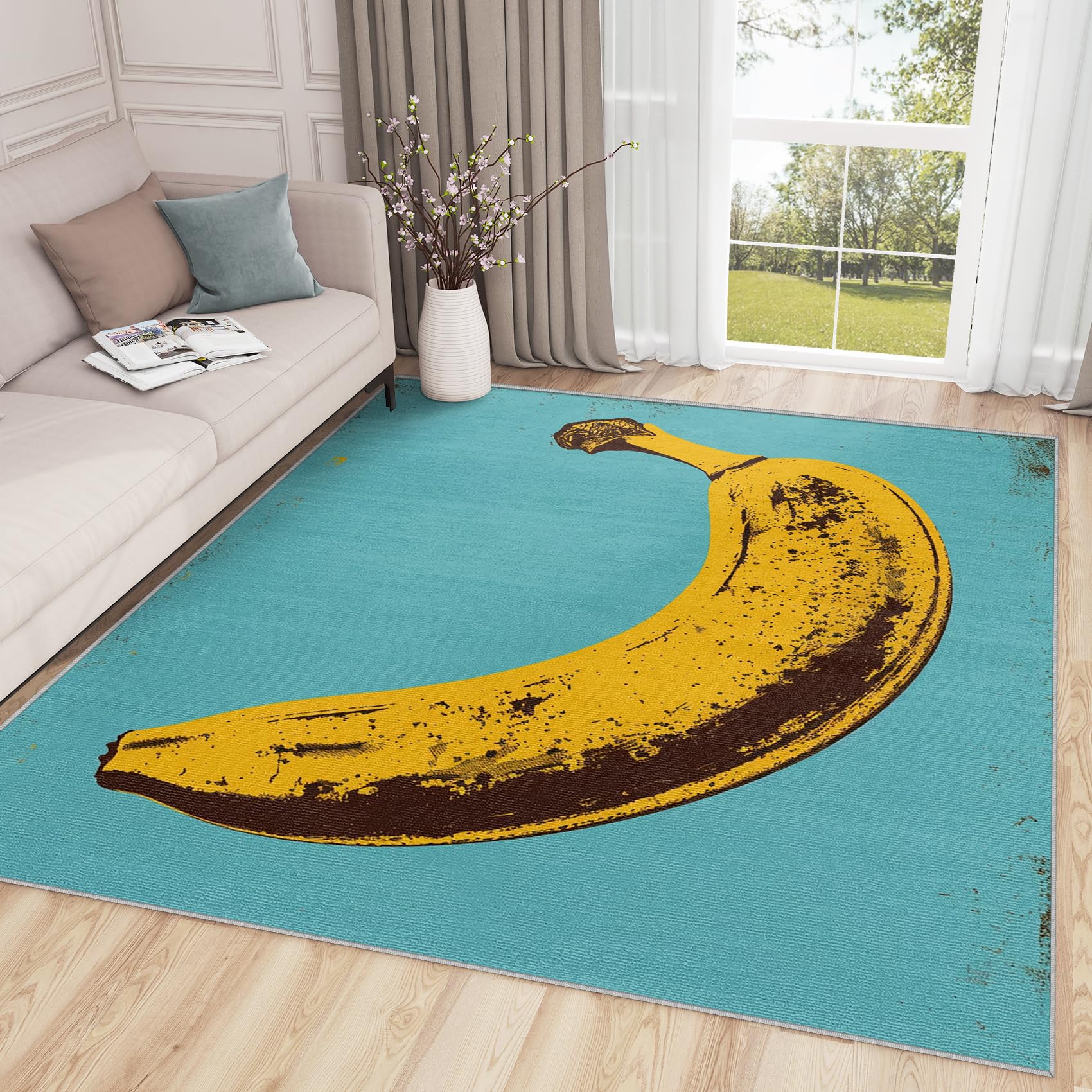 Amazon.com: SherAvant Banana Decorations for Party - 3x5 Rug