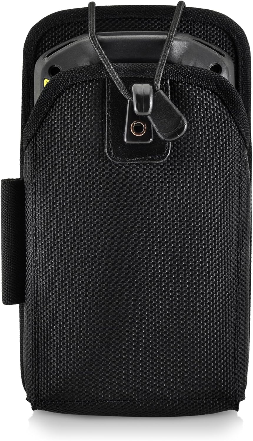 Prоmо 40% оƒƒ Turtleback Mobile Computer Case Made for Zebra Motorola TC70 TC700H Touch Computer Nylon Holster, 2 Belt Clips (Metal Clip & Belt Loop) Scanner Holder Fits Devices 6 5/8 X 3 1/2 X 1 1/4