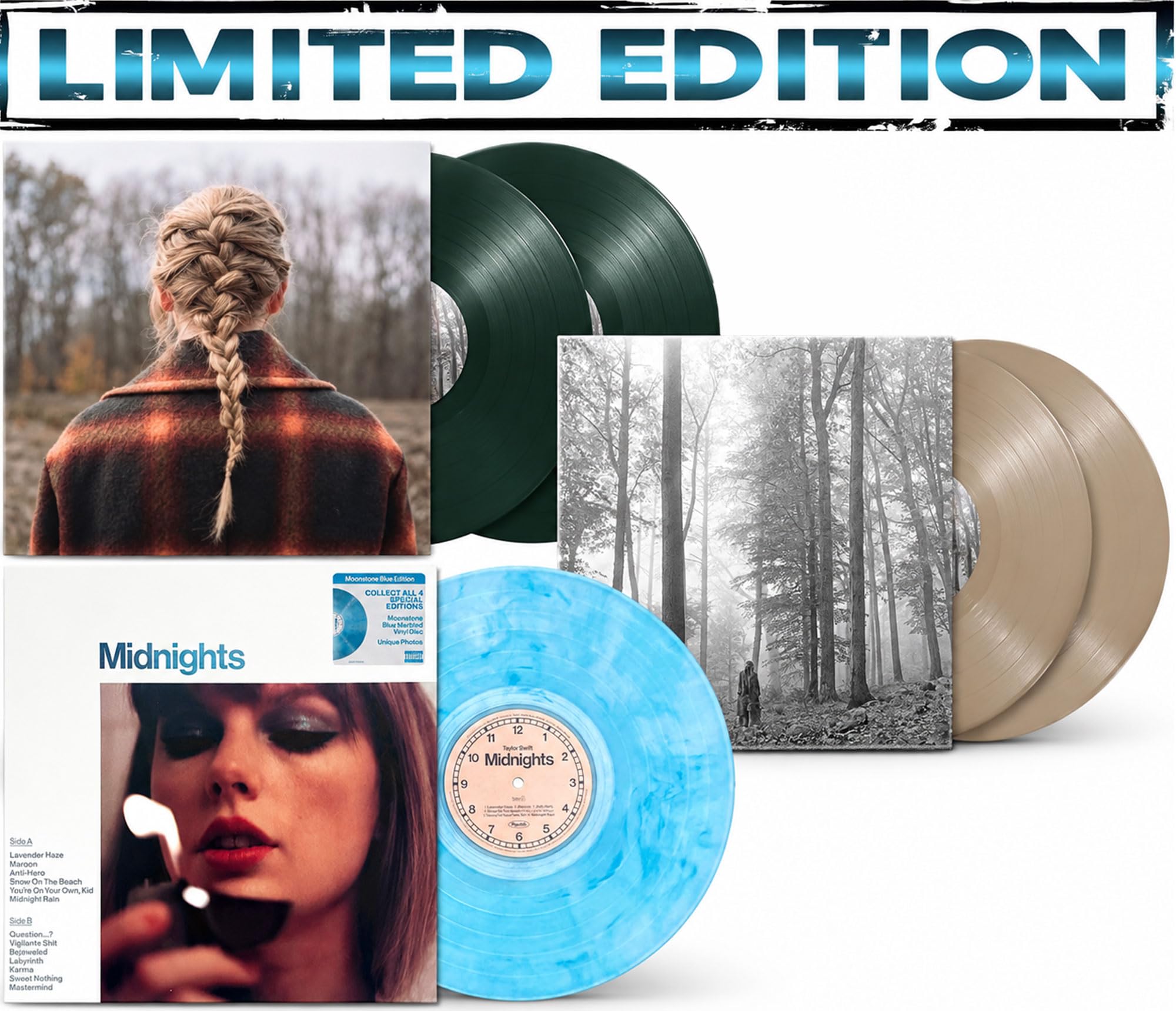 Amazon.com: Taylor Swift – 3 Collection – Midnight Moonstone Blue