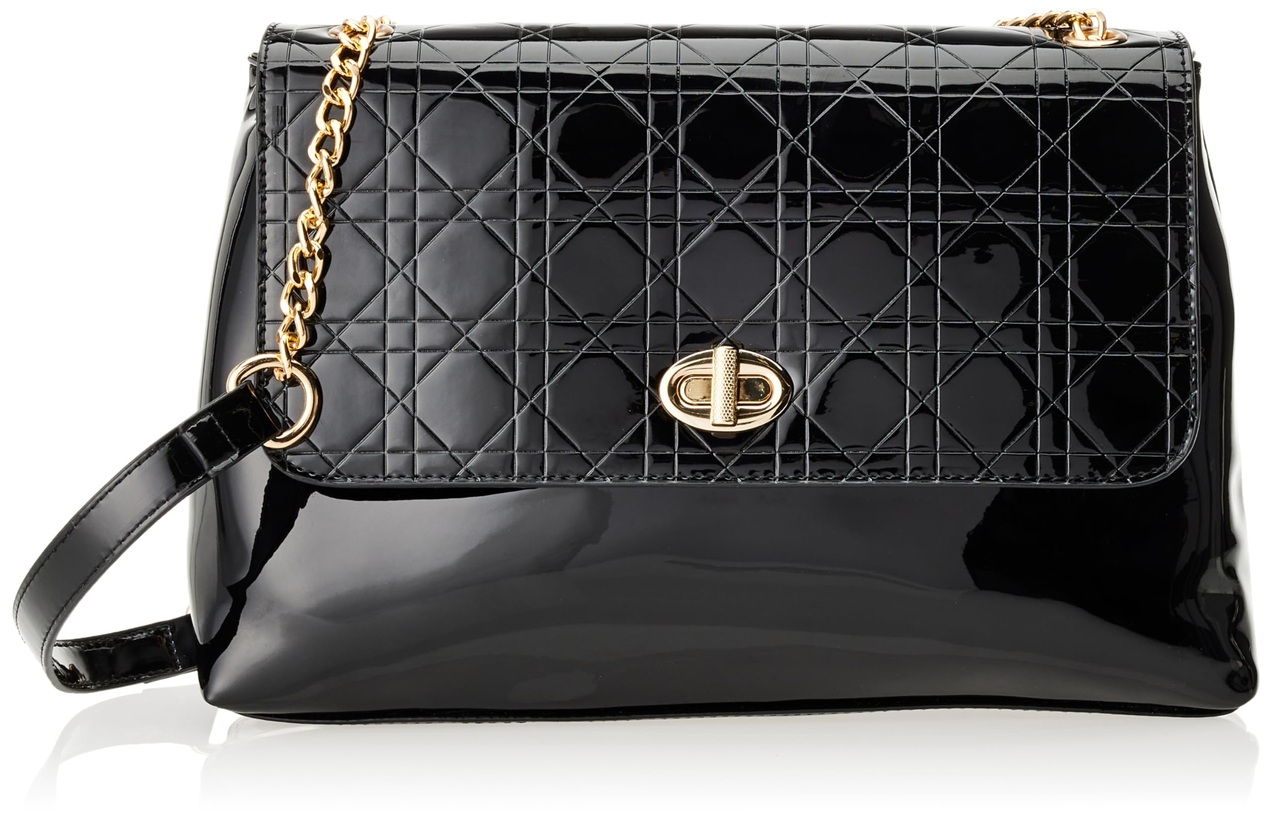 caspio Women's Shoulder Bag, Black Multi-Coloured, One Size