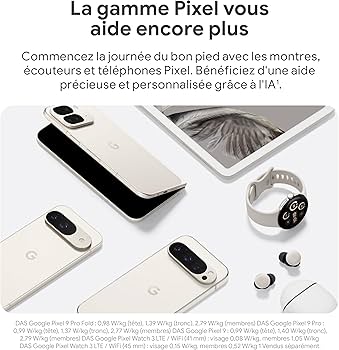 Google Pixel 9 – Smartphone Android débloqué avec Gemini, Appareil