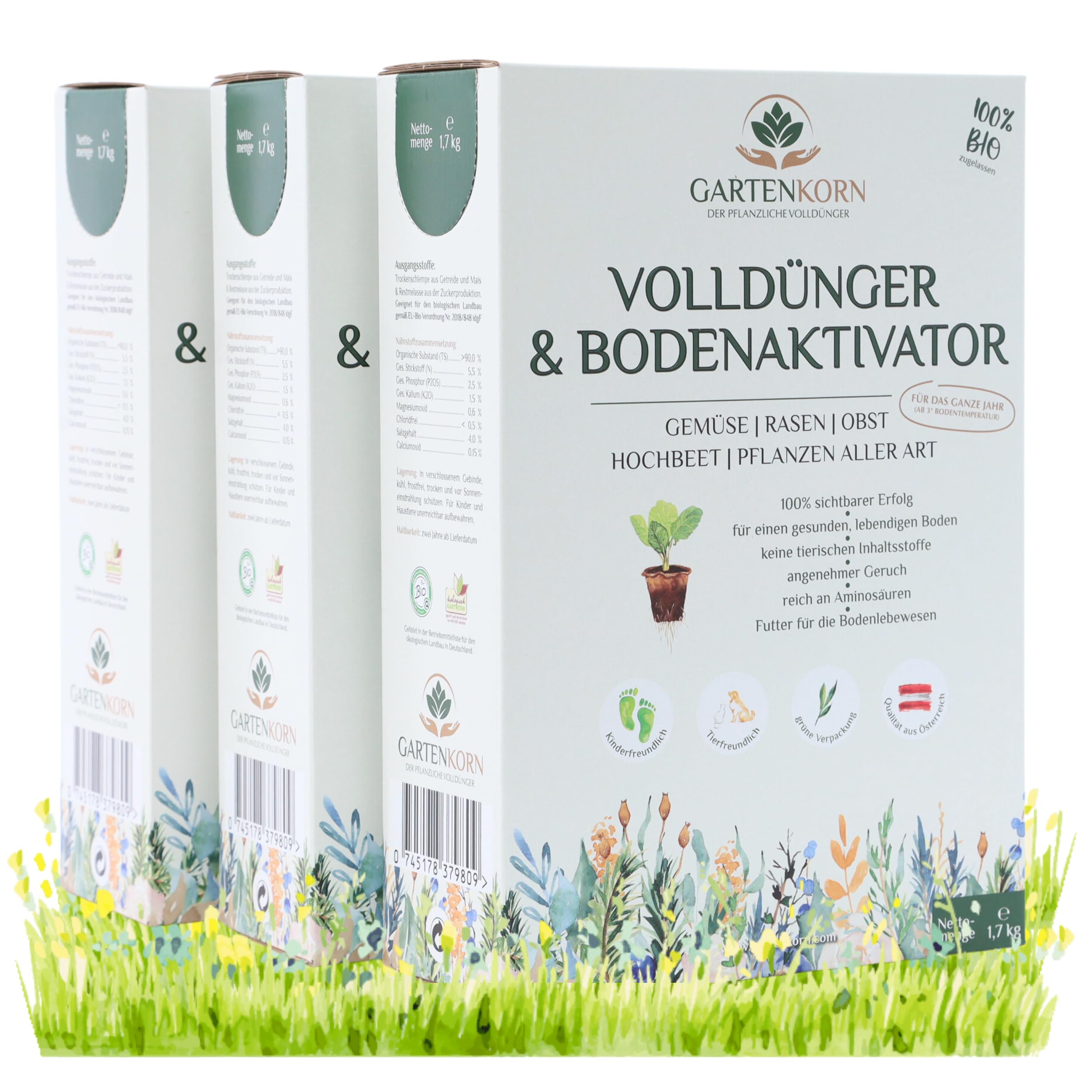 Herbstdnger Rasen WOLF-Garten - 2-in-1: Unkrautvernichter Plus Rasendnger  SQ 120 Terra Uno Rasendnger