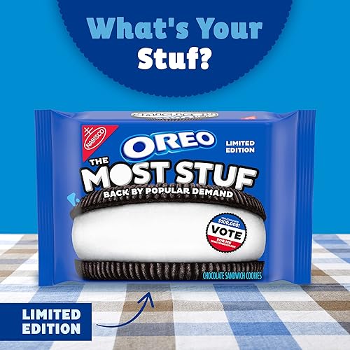 Miniatura 6 de OREO The Most Stuf Chocolate Sandwich Cookies, Edición Limitada