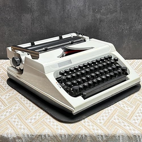 Miniatura 2 de Máquina de escribir tradicional manual, máquina de escribir manual clásica, procesador de palabras clásico para escribir novelas en cualquier lugar