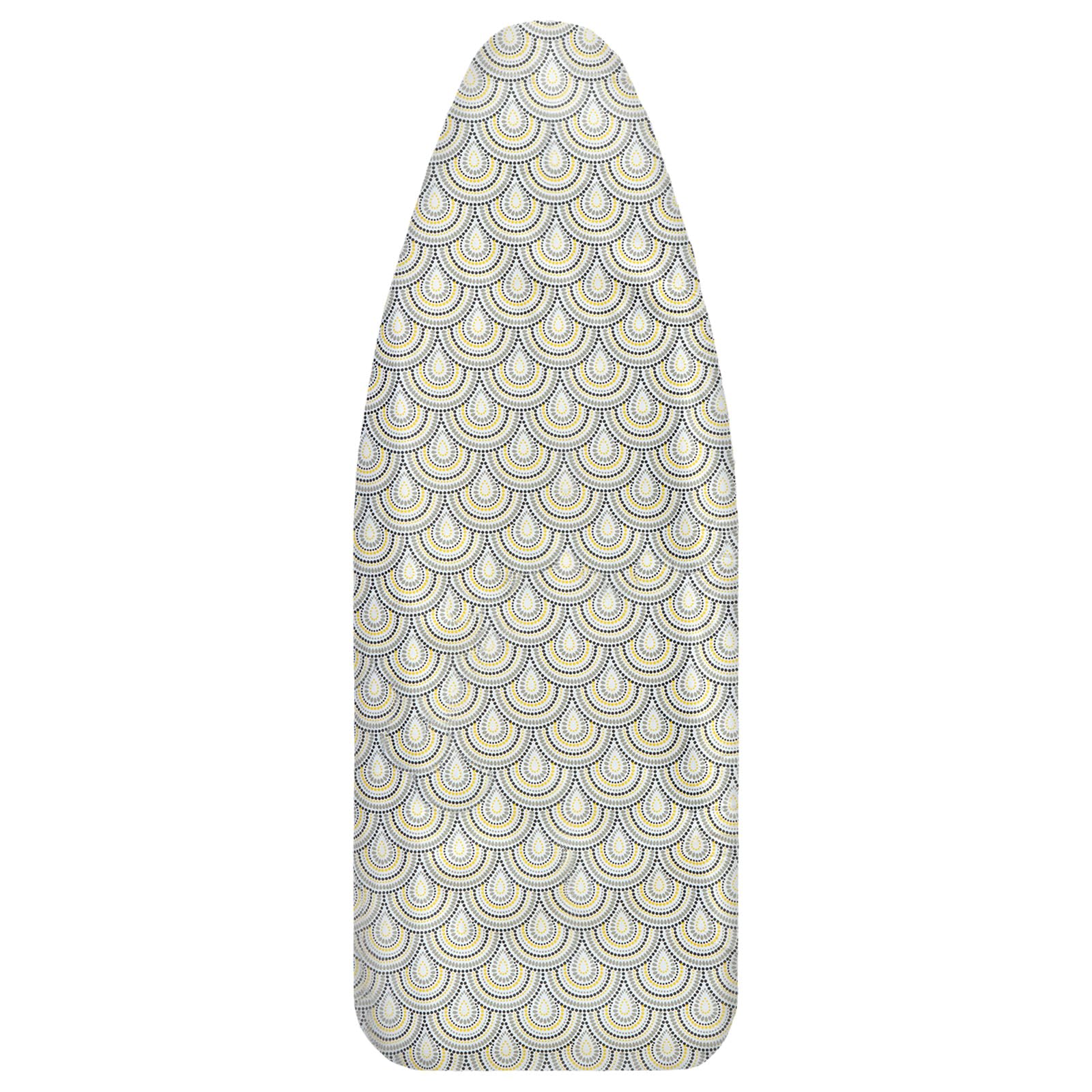 EVERGOODS 1PC Peacock Ironing Board Cover Padded Heat Resistant 129x50cm