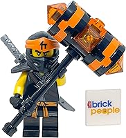 Vista 1 de LEGO Ninjago: minifigura Cole con martillo