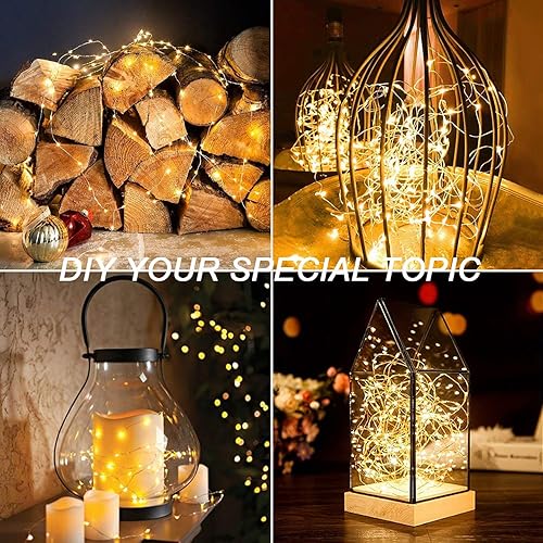 Miniatura 7 de MUMUXI 20 guirnaldas de luces LED de 7.2 pies