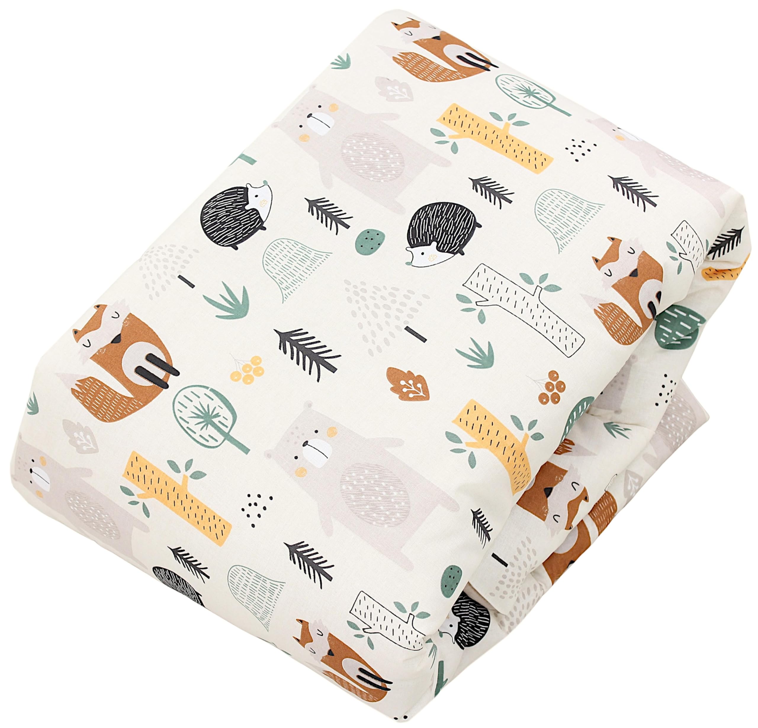TupTam Baby Play Mat Manta para Niños Pequeños 120 x 120 cm Manta de Juego Grande para Niños Acolchada XXL, Zoo Verde — view 29