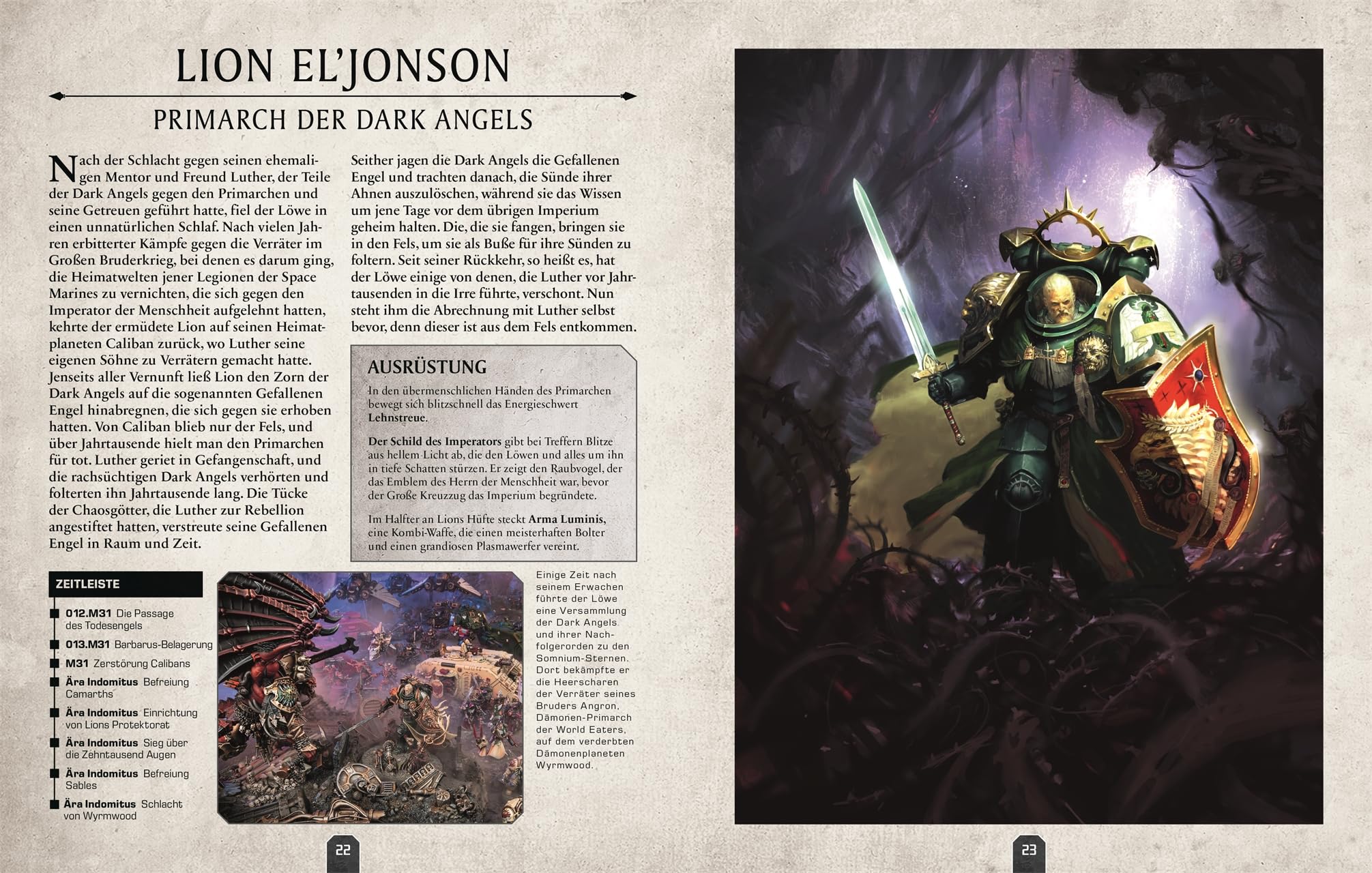 Warhammer 40.000 Lexikon der Figuren: Inklusive Lieutenant Titus Miniatur
