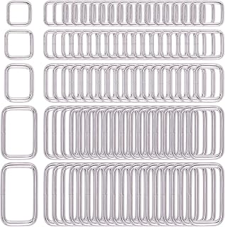 Swpeet 100 Pcs Assorted Metal