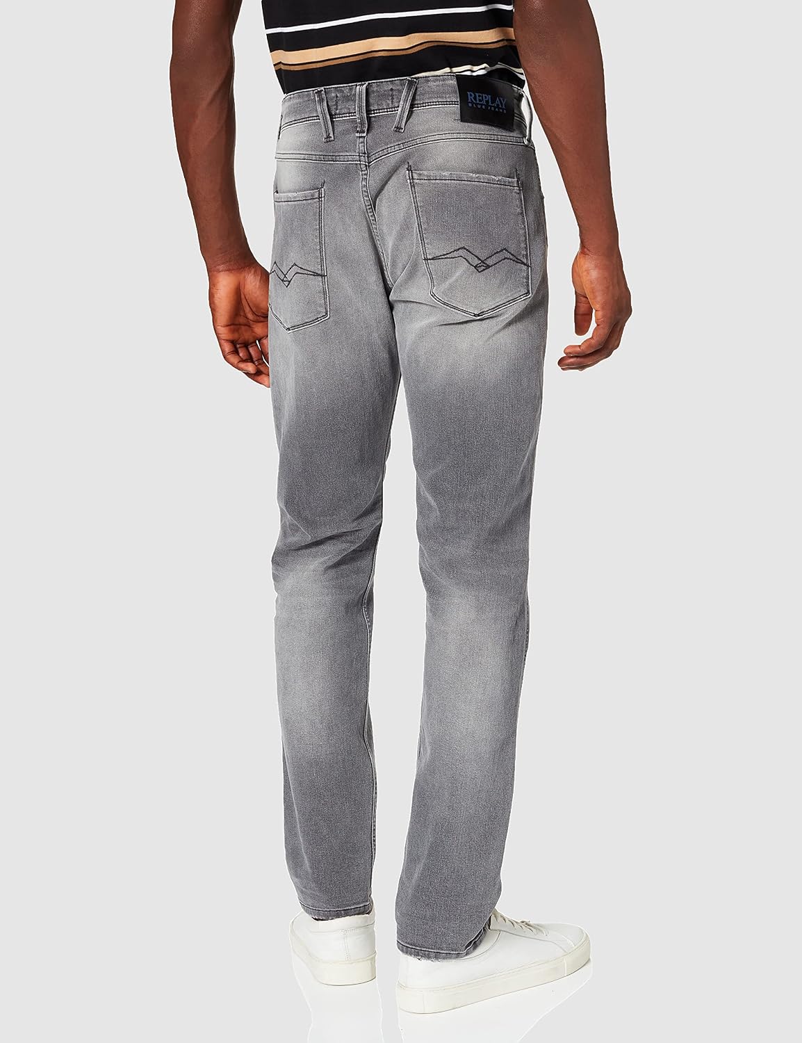 Replay Men's Anbass Bio Cotton Jeans, 0961 Medium Grey, 28W / 34L :  Amazon.com.au: Clothing, Shoes \u0026 Accessories