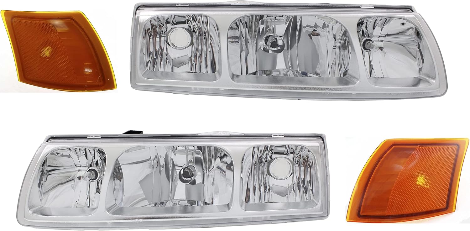 GoParts Headlight Kit for 2005 Saturn Vue with Right