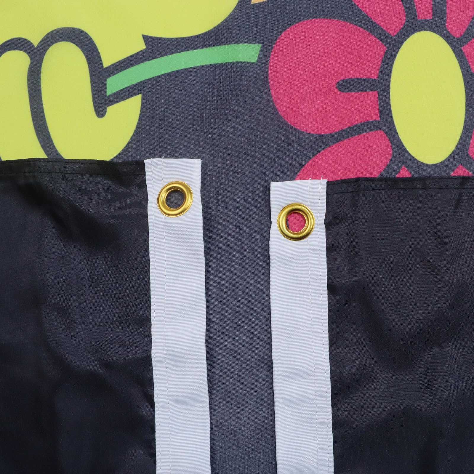 AZ FLAG - Rainbow Peace Love Happiness Flag - 2x3 Ft - 100D Polyester Gay Pride Banner with Two Metal Grommets - Fade Resistant - Vivid Colors - 2' x 3' Feet - 90x60 Cm — view 2