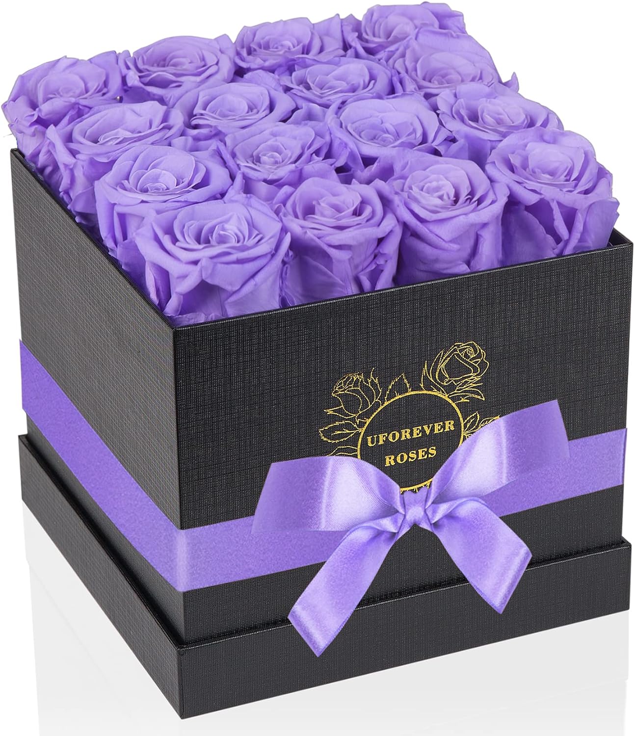 UFOREVER ROSES 16Piece Preserved Roses in a Box Valentines