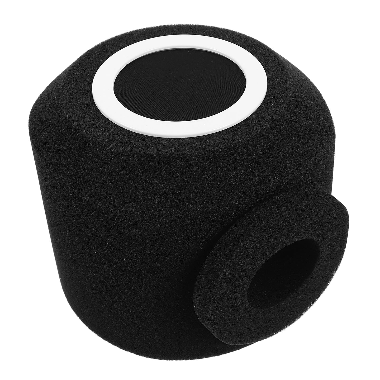 Filtro antipop negro VALICLUD de esponja y plástico para micrófono 8