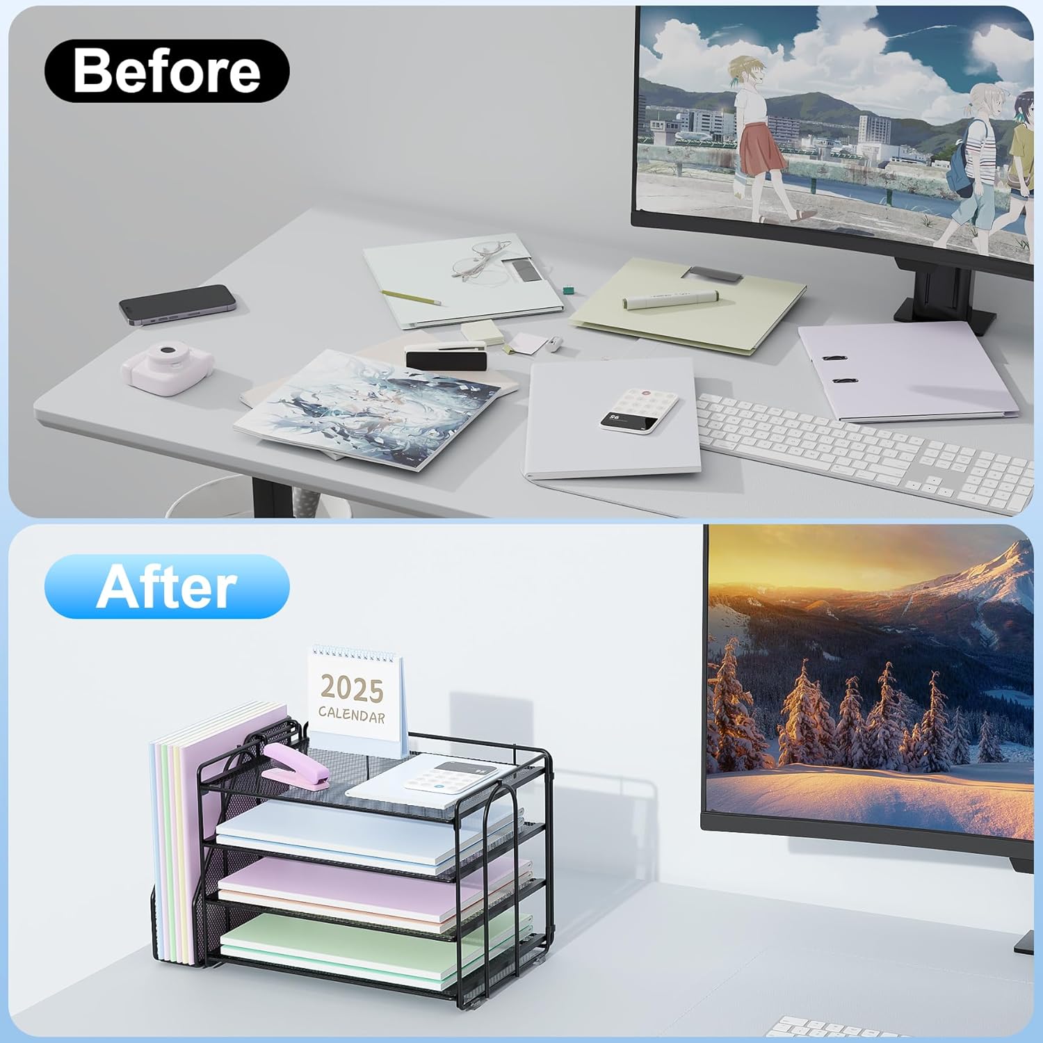 Transform Your Workspace: The Ultimate Guide to Spacrea Desk Organizers