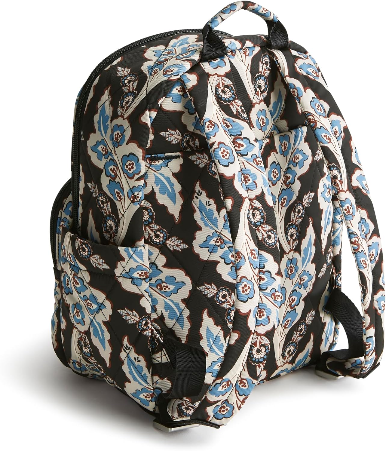 Vera Bradley Women's Performance Twill Small Banbury Backpack, Calyx + Quill Black, One Size - Image 2