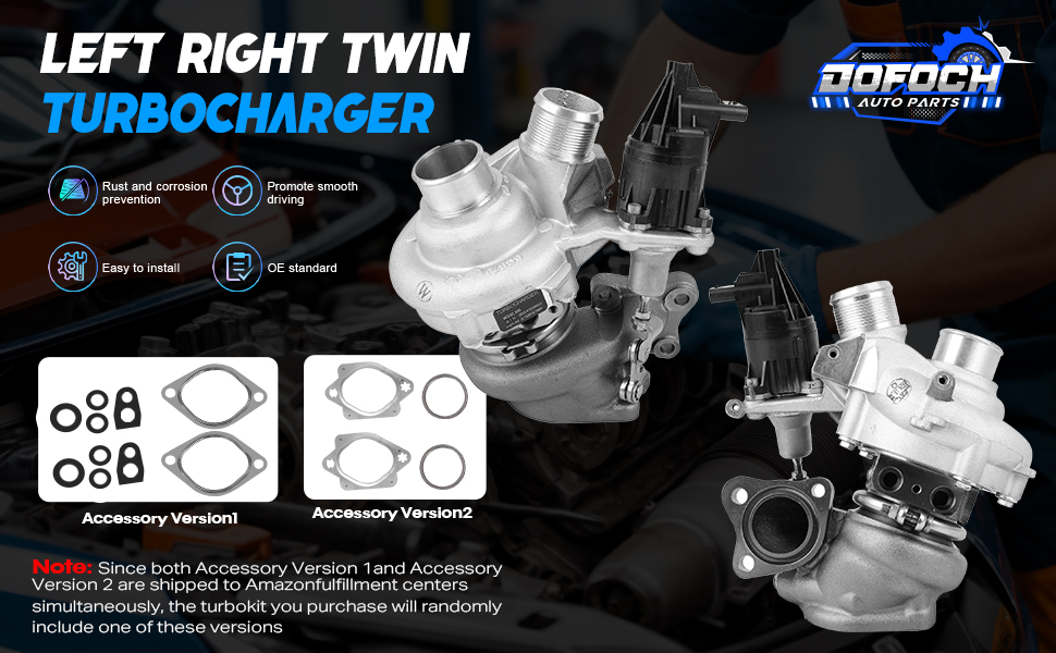 Amazon.com: K03 Left & Right Twin Turbocharger For Lincoln