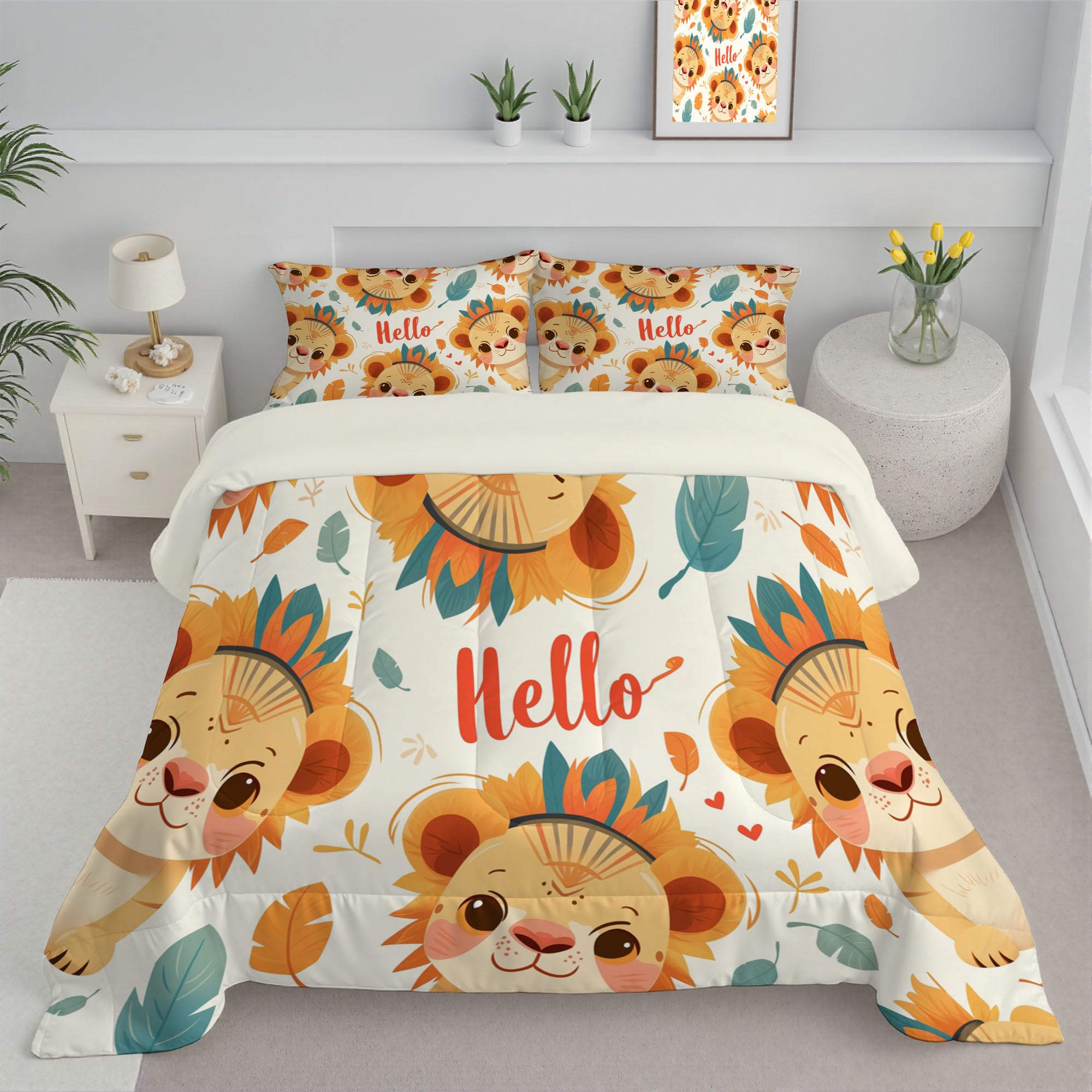 Couette sans housse lavable pour en finir avec la corvee du lit beige