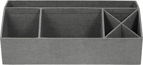 Miniatura 2 de Bigso Elisa - Organizador de escritorio de oficina duradero con 7 compartimentos para suministros de oficina y accesorios, 13.1 x 4.9 x 4.9