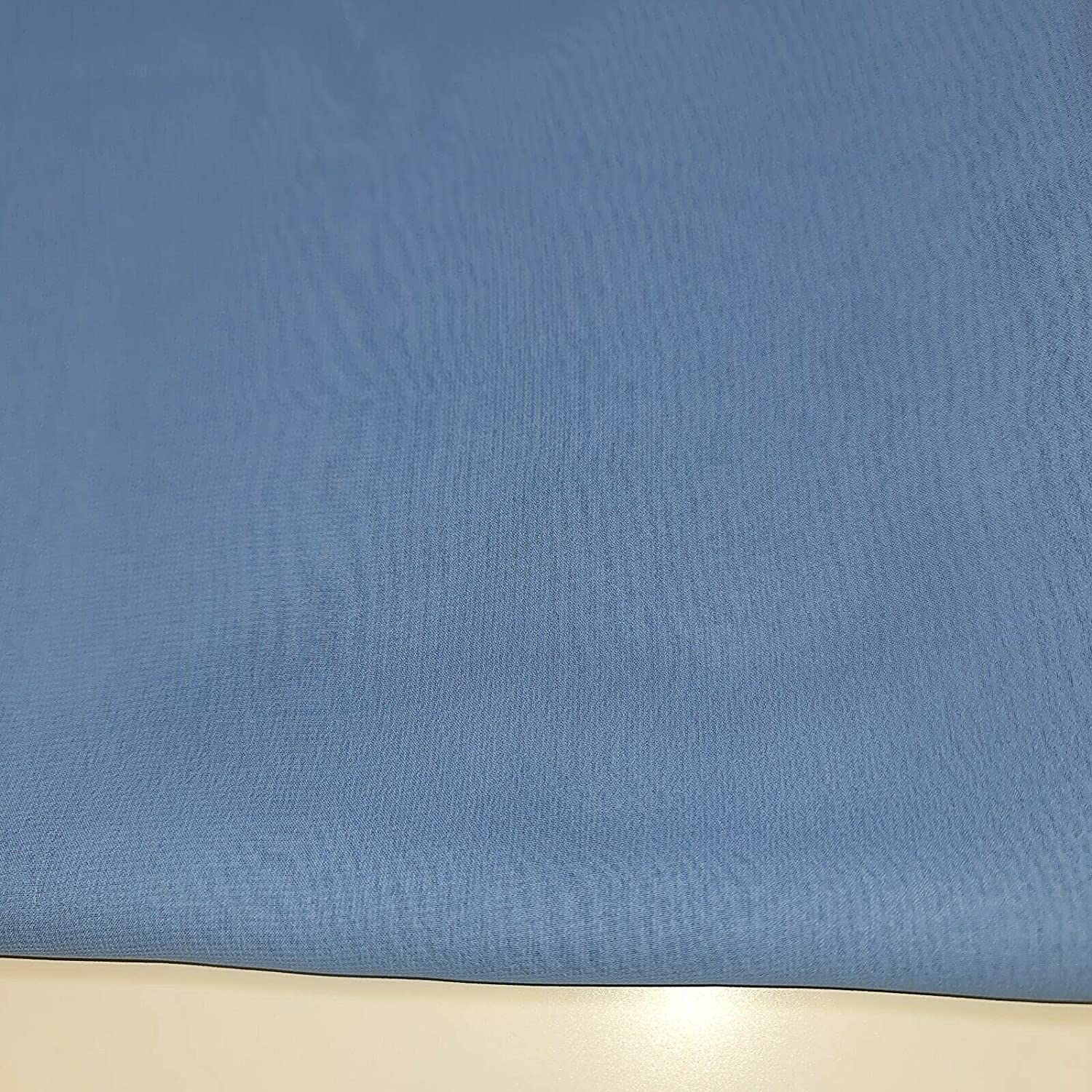 Tessuto In Crepe Chiffon Tinta Unita Premium Tinto Abito