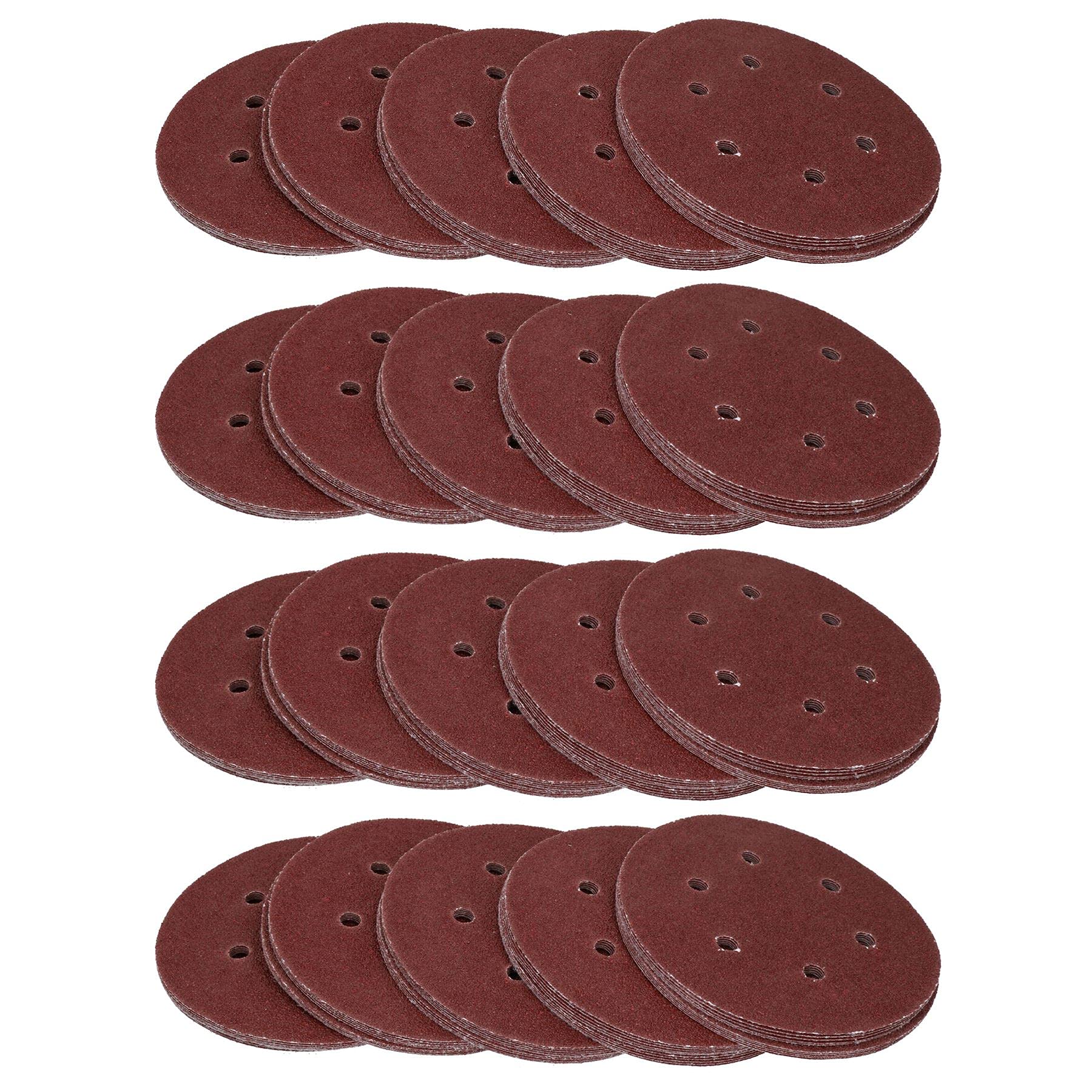 Disques abrasifs 150 mm assortis lot de 200 pour finitions soignées
