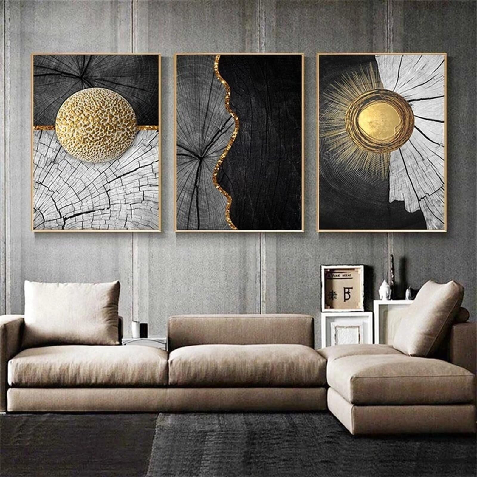 Canevas Diamant Painting Kit 45x60cm Idéal pour Décorer Votre Salon Moderne