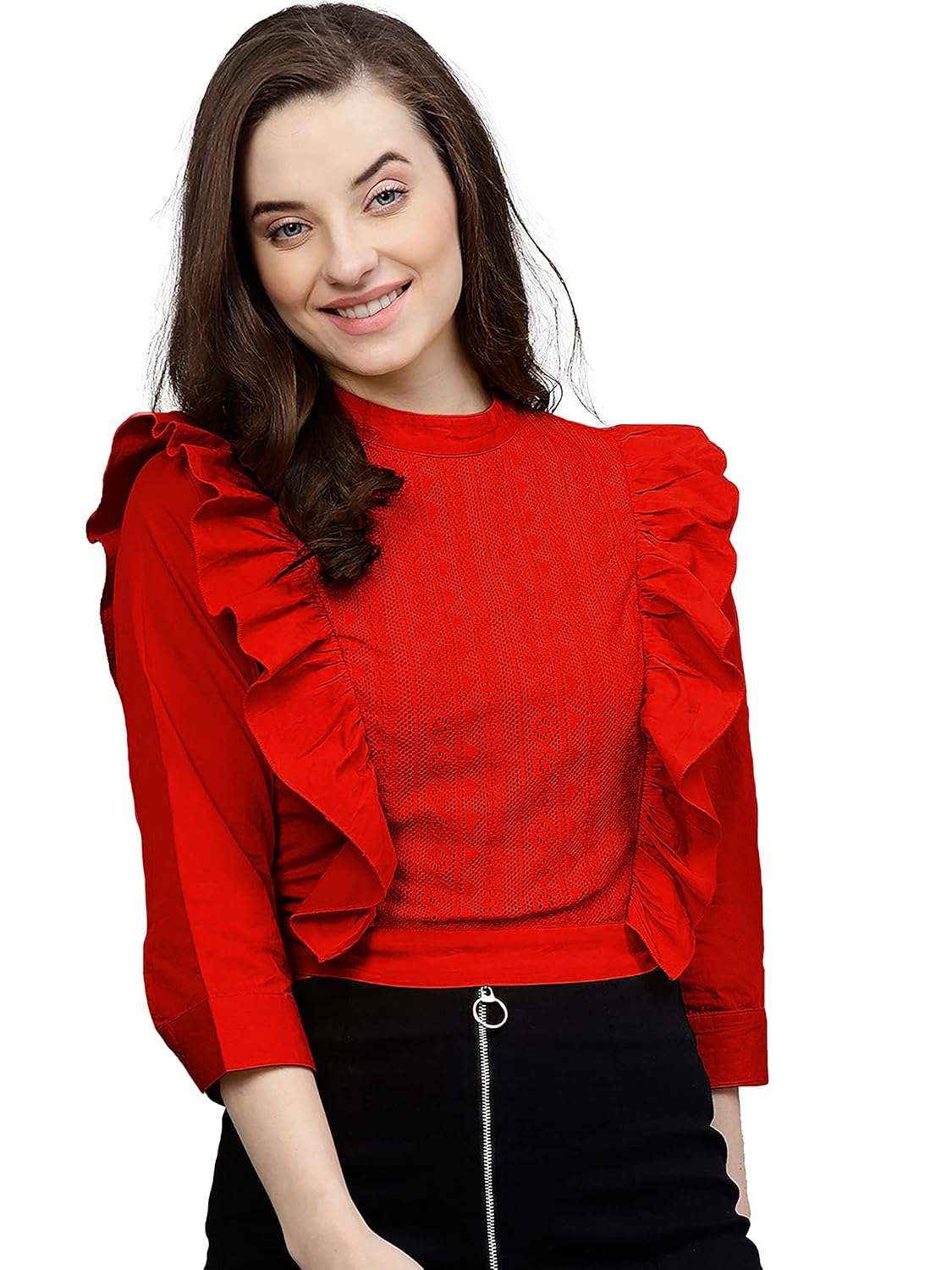 Girls Side Ruffled Sleeves top-30 Girls Side Ruffled Sleeves top-30