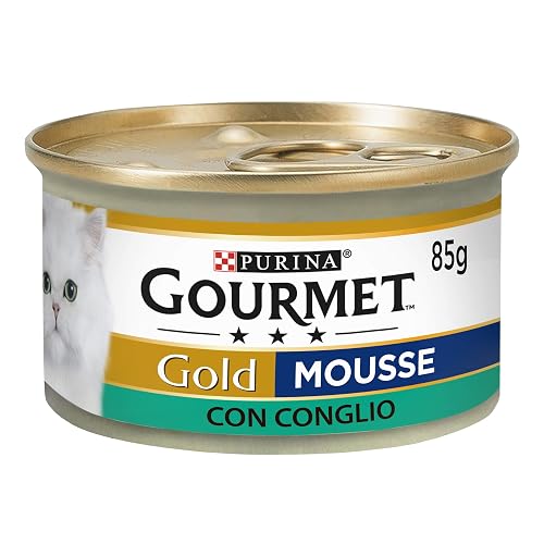 GOURMET Gold - Comida húmeda para Gatos Adultos, 24 latas de 85 g