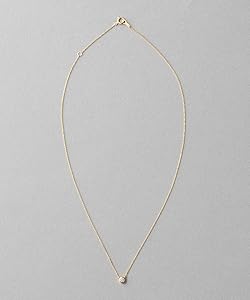 Amazon | (エテ) ete K18 ダイヤモンド 0.1ct ネックレス「ブライト