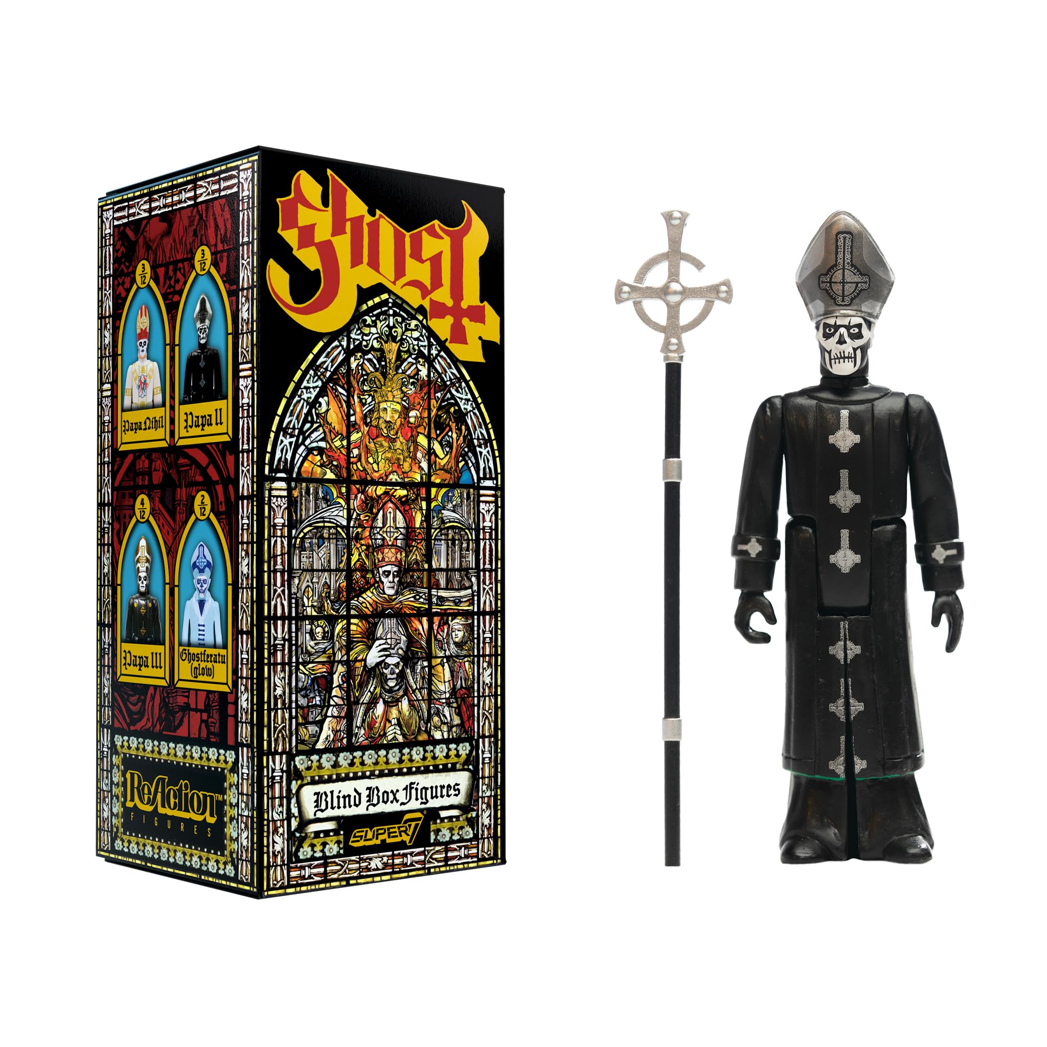 Amazon | Super7 ゴーストブラインドボックス フラット - (12個パック