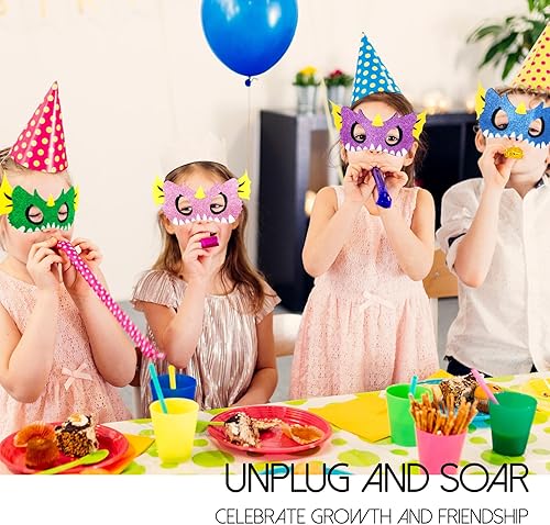 Miniatura 3 de Disfraz de alas de dragón para niños, máscara de dinosaurio, capa de disfraz como niños y niñas, dinosaurio, fiesta de cumpleaños, regalos y juguetes