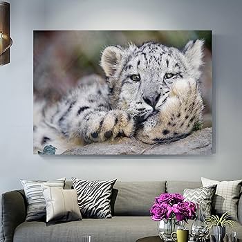 【ヒョウ】アクリル画　イラスト　BAEZ3 A4サイズ額装付き ヒョウ】アクリル画 イラスト BAEZ3 A4サイズ額装付き Queen J