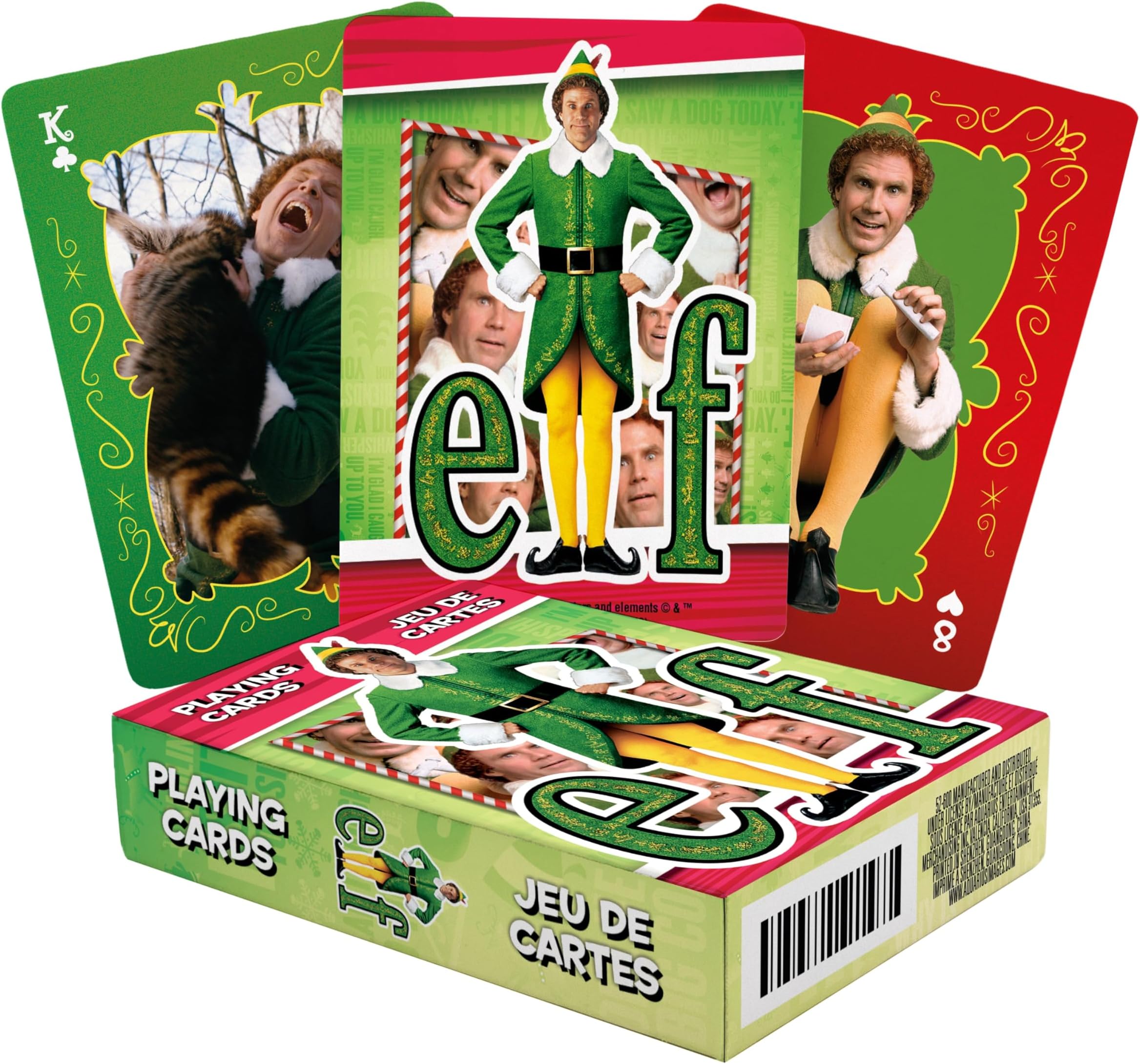 Aquarius Elf Buddy Playing Cards