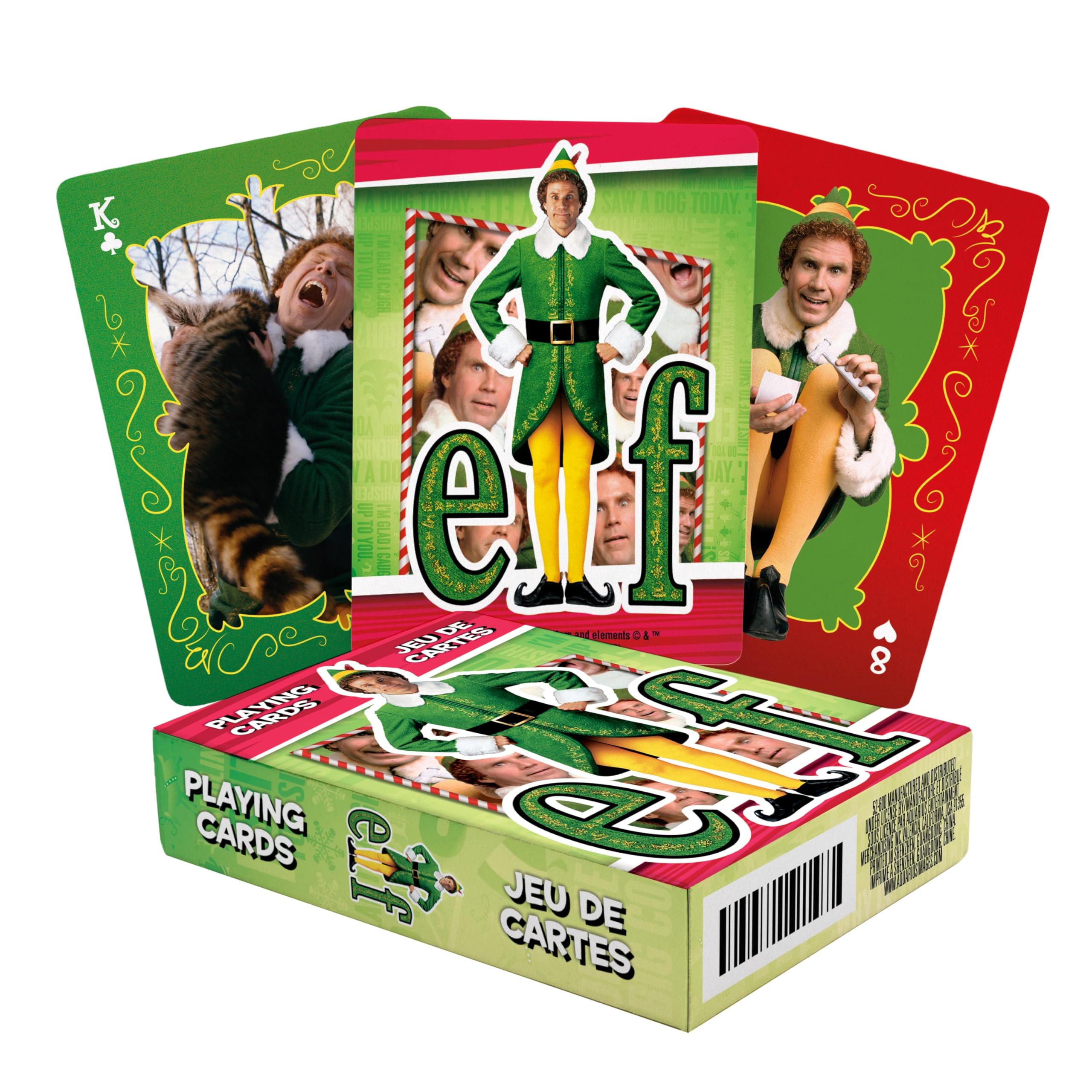 AQUARIUS Elf Buddy Playing Cards