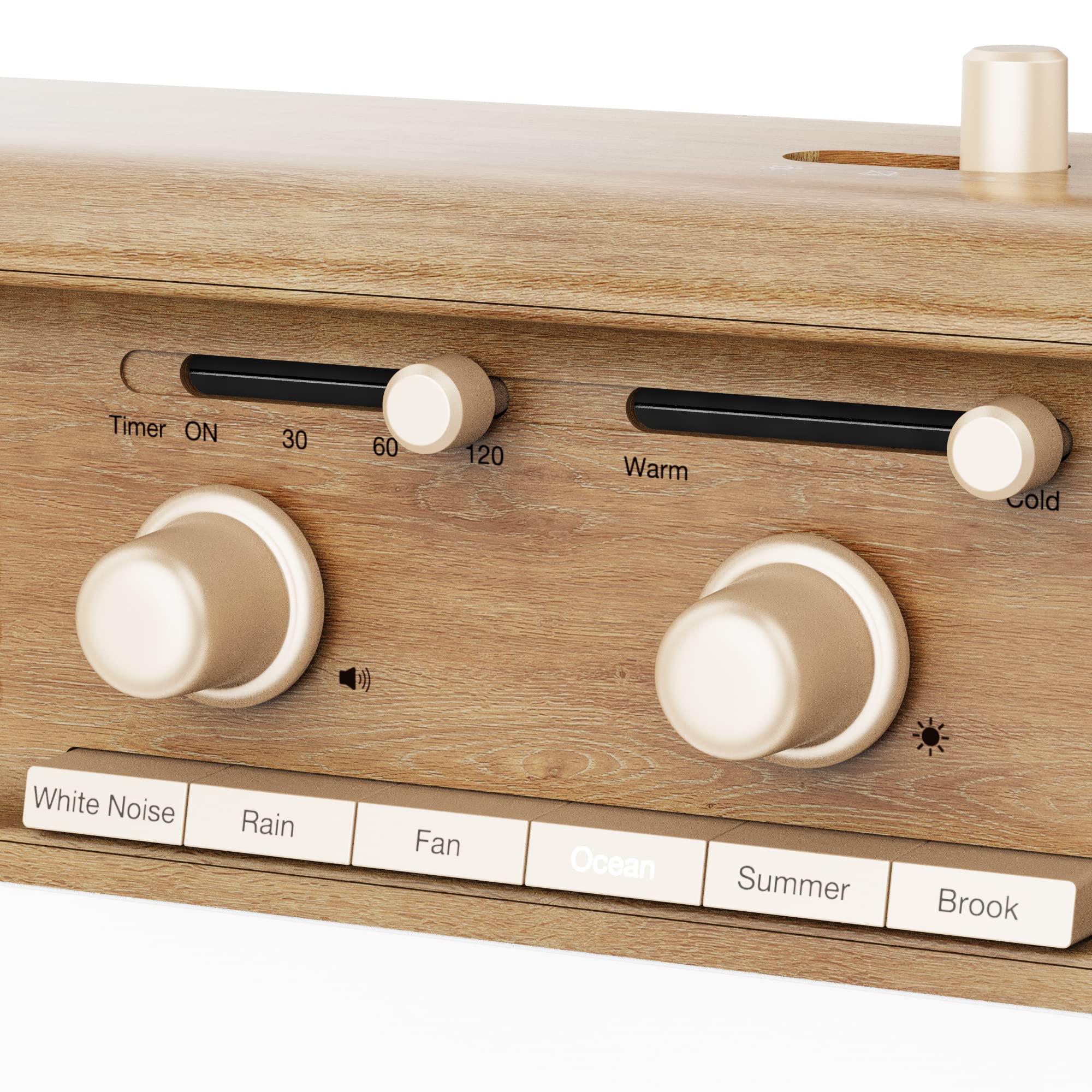 Somnus S1 Vintage Sleep Machine - Natural & White Noise Sounds 