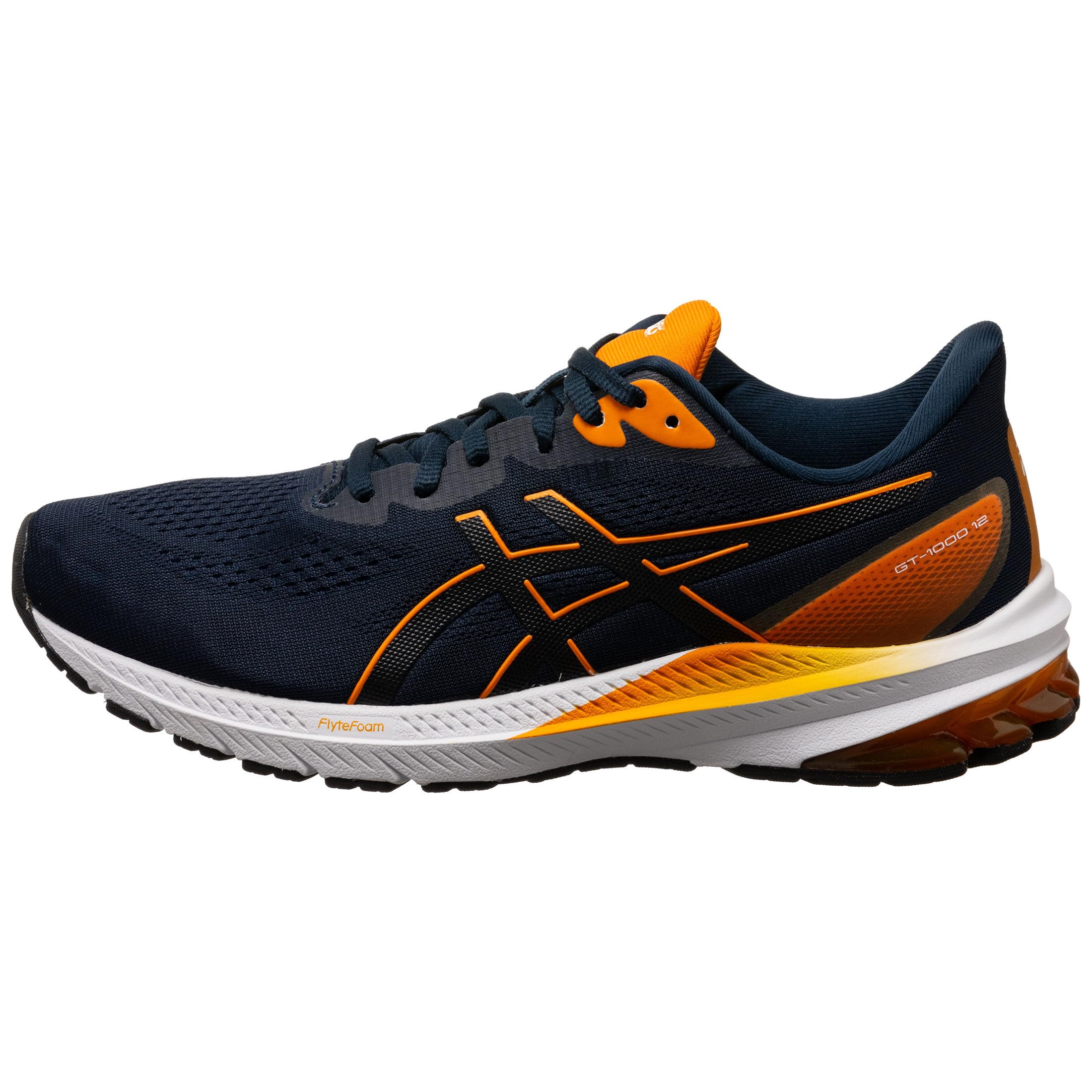 ASICS GT 1000 12 Uomo Scarpe da Running Blue Arancio