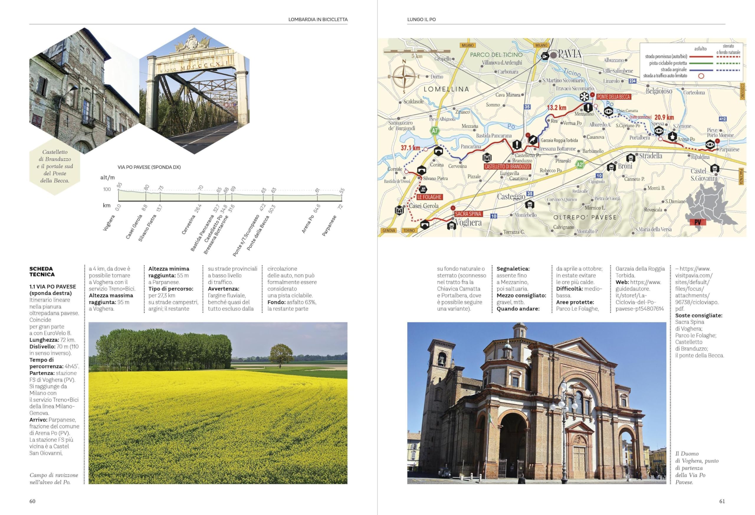 Lombardia in bicicletta. Guida completa agli itinerari ciclabili e ciclocampestri, alle ciclovie, alle piste ciclabili e alle greenways