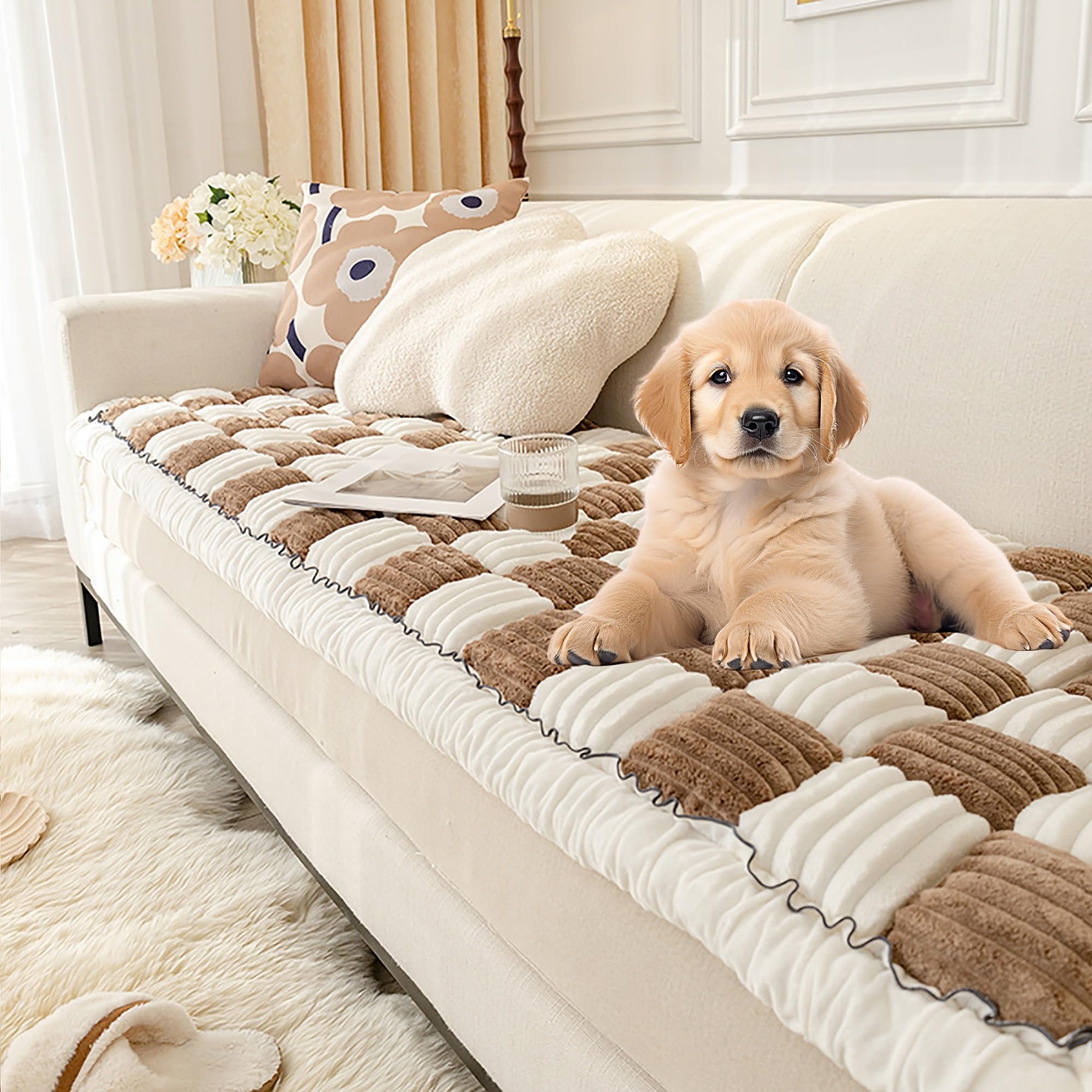 Amazon｜ソファパッド 長座布団 ソファーカバー 犬猫対策