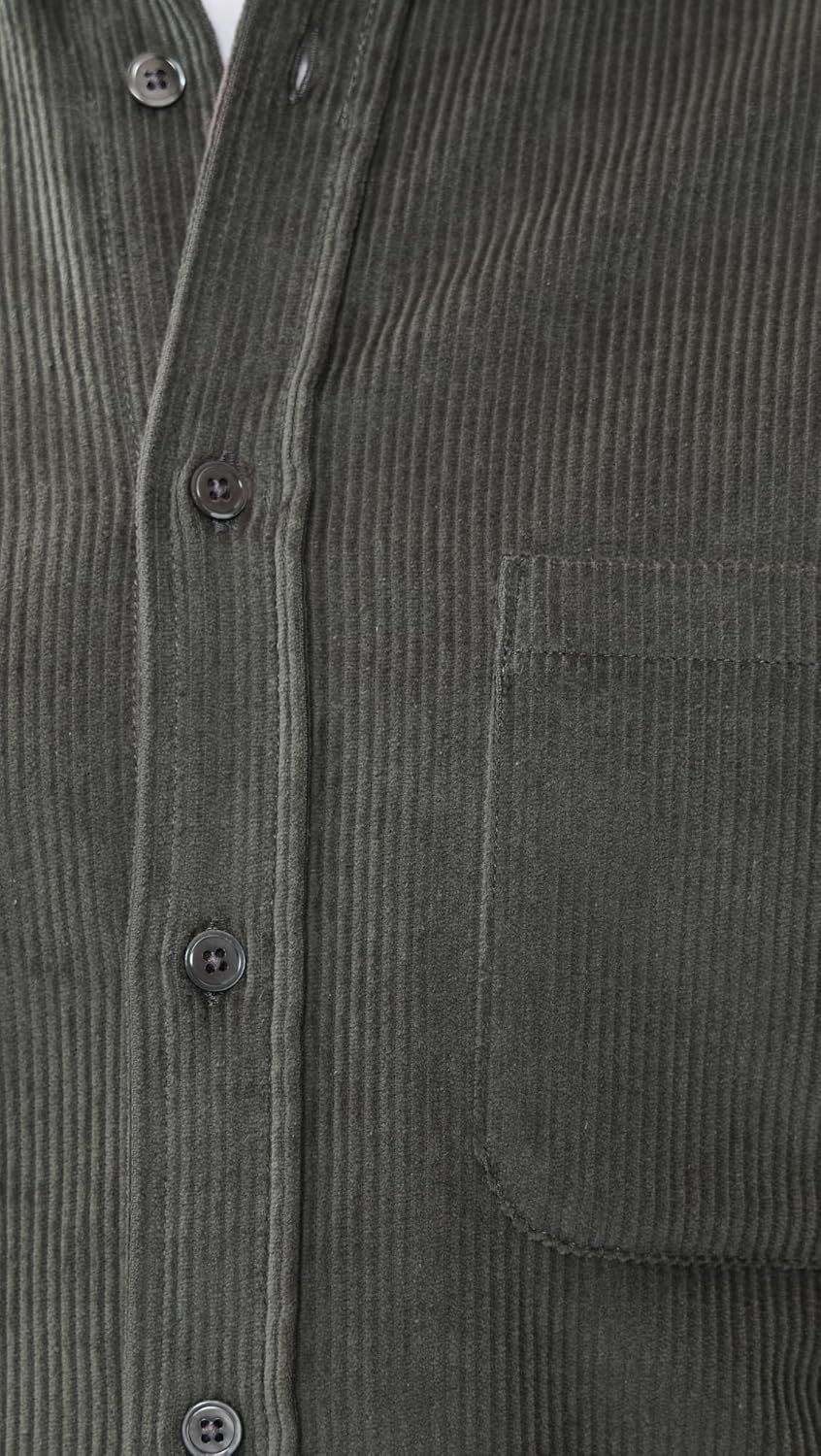 Portuguese Flannel Men's Lobo 2.0 Corduroy Button Down Shirt - Image 6